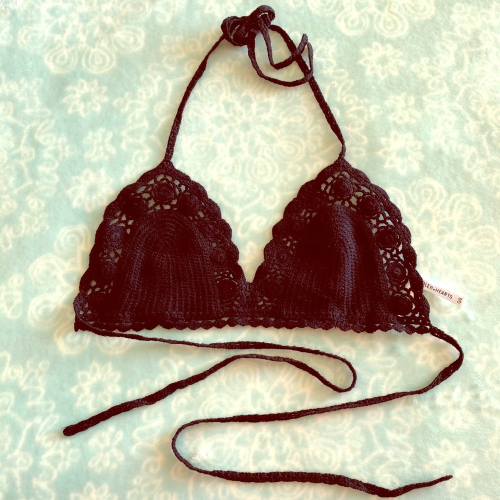 Black bralette